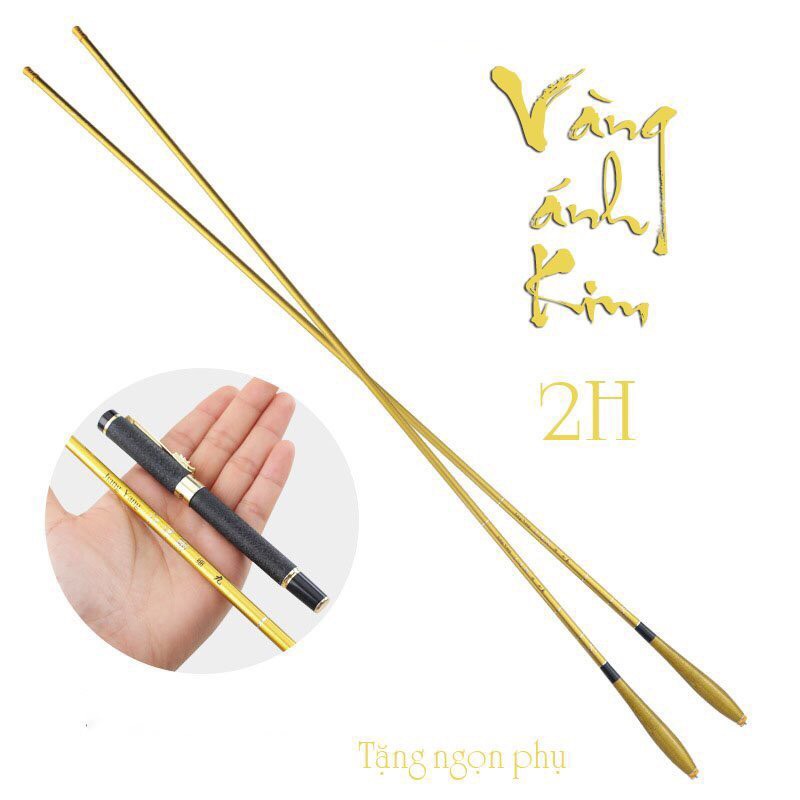 Cần vàng ánh kim siêu nhẹ 2h