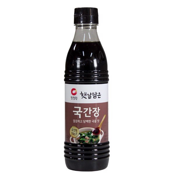 Nước Tương Dùng Nấu Canh Chung Jung One Hàn Quốc 500 ml / 대상) 햇살담은 자연 숙성 국간장 500ml