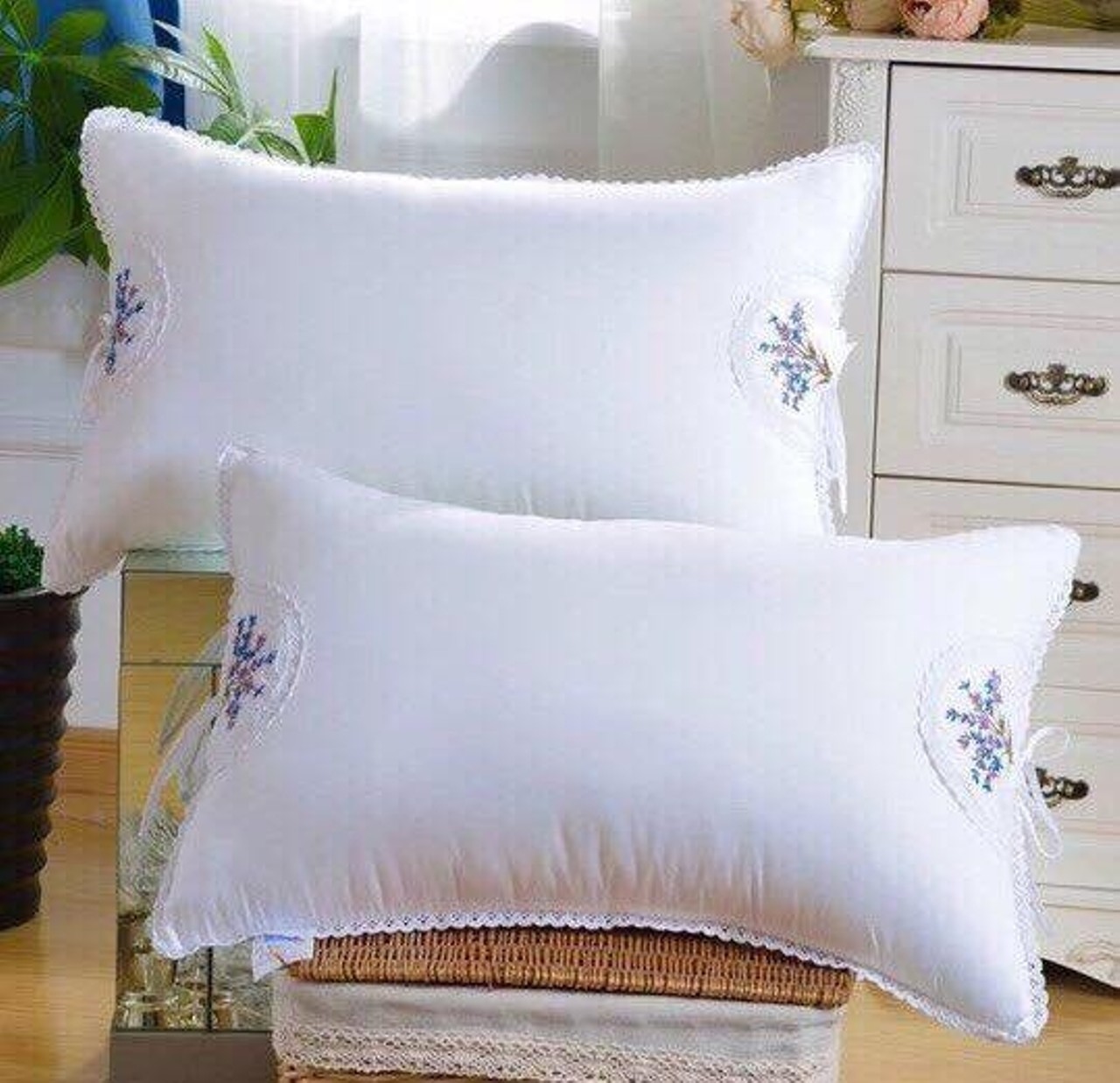 Cặp ruột gối nằm hương lavender cao cấp cho giấc ngủ nồng nàn