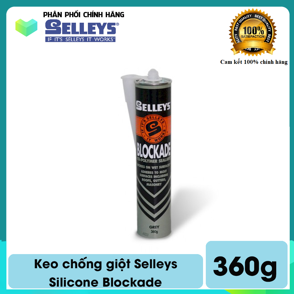 Keo chống giột Selleys Silicone Blockade - Blockade
