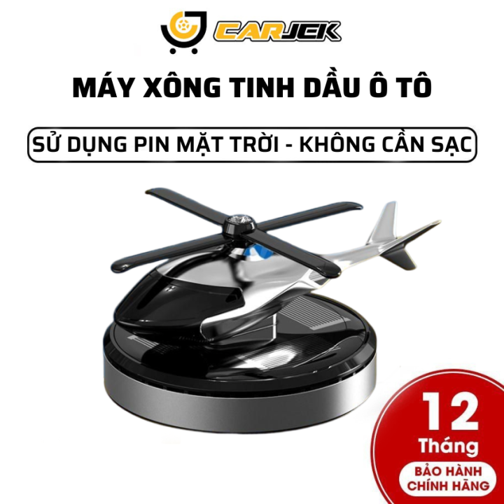 Máy xông tinh dầu ô tô xe hơi tặng kèm tinh dầu chạy bằng năng lượng mặt trời máy khuếch tán tinh dầu khử mùi làm thơm xe ô tô