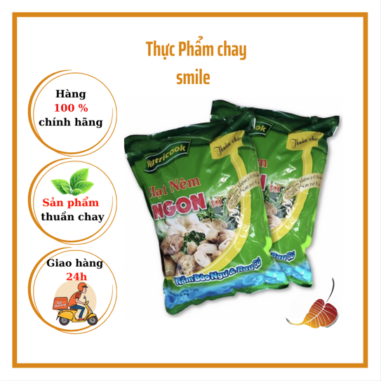 Hạt nêm chay nấm bào ngư và rau củ nutricook 5kg