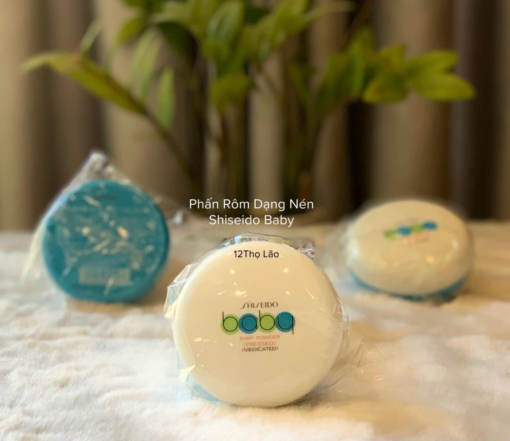 Phấn rôm nén Shiseido Baby Powder 50gam