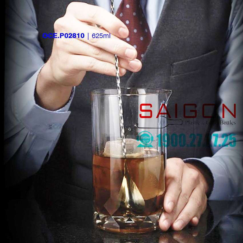 [HCM]Ly Thủy Tinh Ocean Connexion Mixing Glass 625ml | Nhập Khẩu Thái Lan