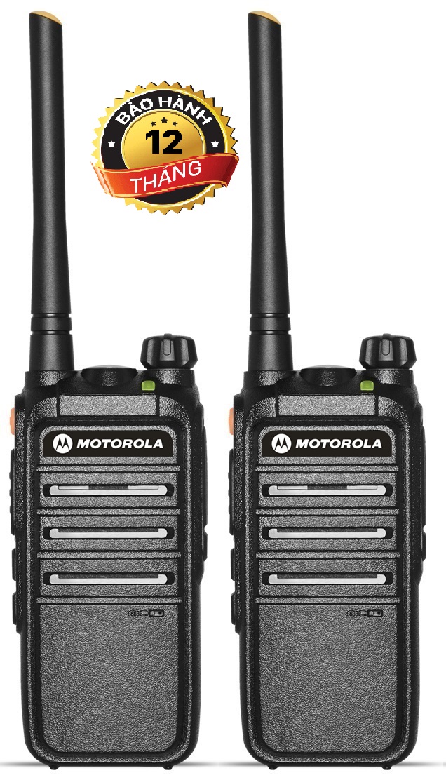 Bộ 2 Bộ đàm Motorola CP318-Siêu bền có Đèn pin, Cự ly liên lạc cực xa(BN2)