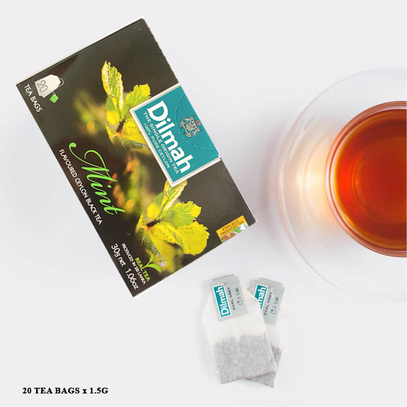 Trà Dilmah túi lọc hoa quả hương bạc hà 15g, mang cho người dùng sản phẩm mùi vị đặc biệt, hương vị tươi mát tự nhiên của sản phẩm tạo cảm giác thoải mái, dễ chịu khi thưởng thức