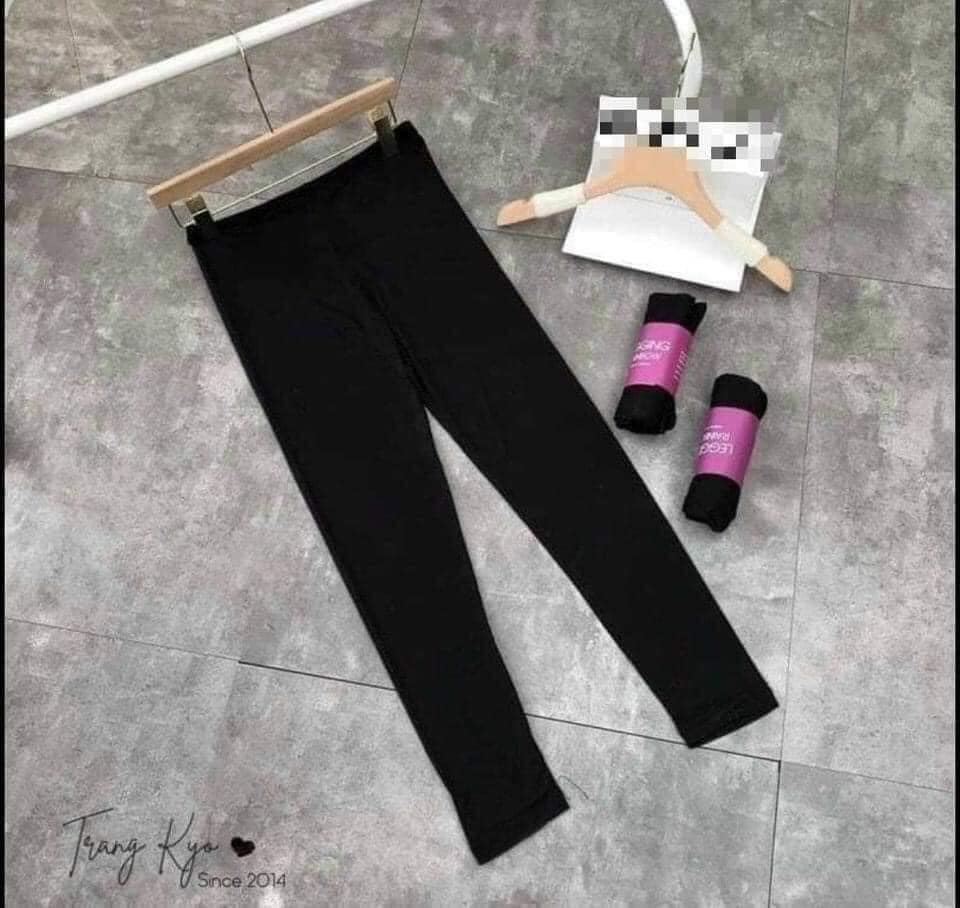 Có size 40-70kg - quần legging dài cuộn tím siêu hot co giãn 4 chiều. chất vải thun