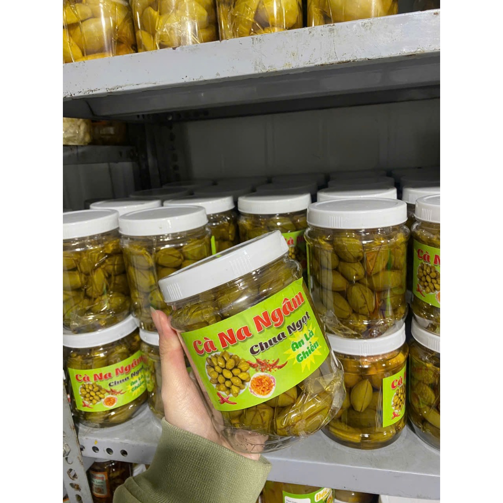Cà Na ngâm chua ngọt - hủ 500g luôn nước 700g