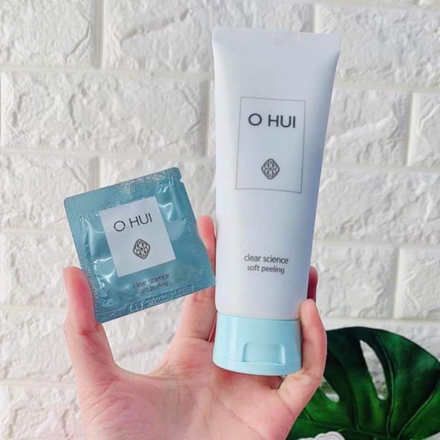 [rẻ vô địch 10 gói tẩy da chết sáng mềm da ohui 1ml