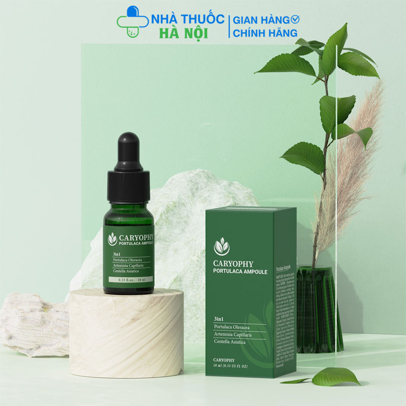 Serum CARYOPHY Cho Da Mụn 10ml Portulaca Ampoule Chính Hãng