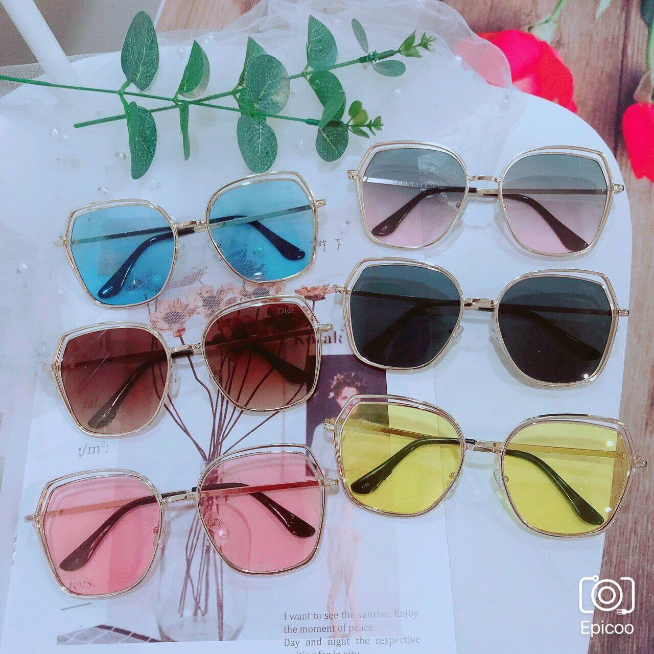 Kính mát nữ kính đi biển kính du lịch kính nữ hot trend 2019