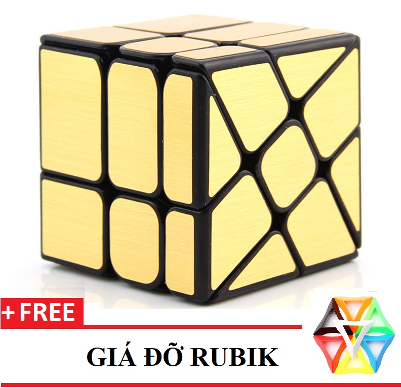 ⚡⚡ [HOT SALE] Đồ chơi giáo dục Rubik DẠNG BIẾN THỂ cối xay gió FN05375V - Quay Tốc Độ Trơn Mượt Bẻ Góc Tốt [VÀNG] - TẶNG 1 GIÁ ĐỠ RUBIK FUNO