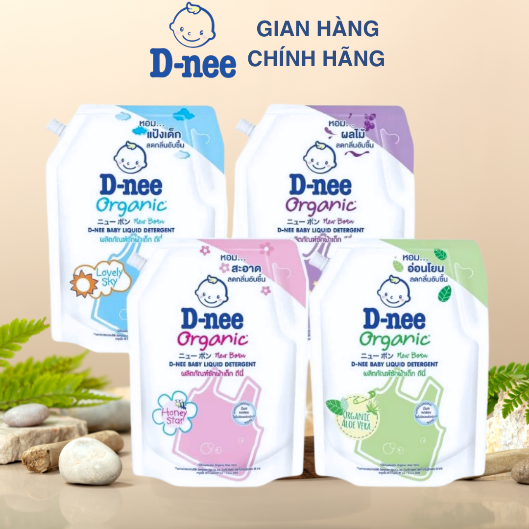 D-Nee, Dnee Newborn 2in1 Thai Standard Baby Laundry Detergent 1400ml..