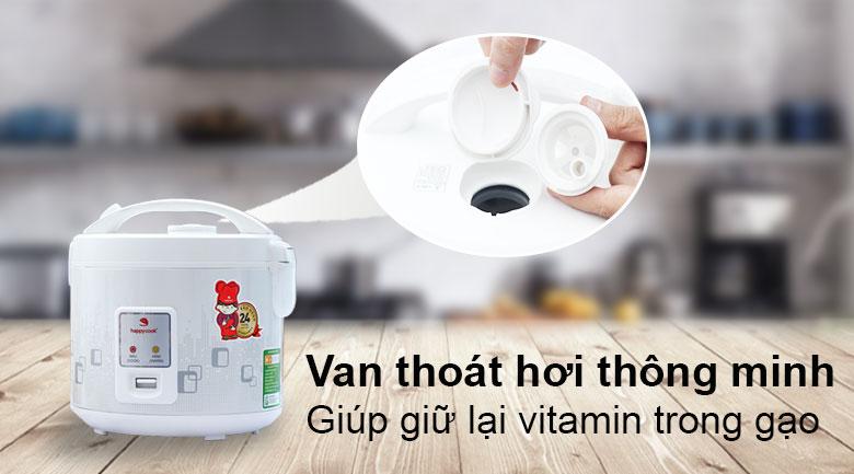 Nồi cơm điện happycook 1.8 lít hcj-180