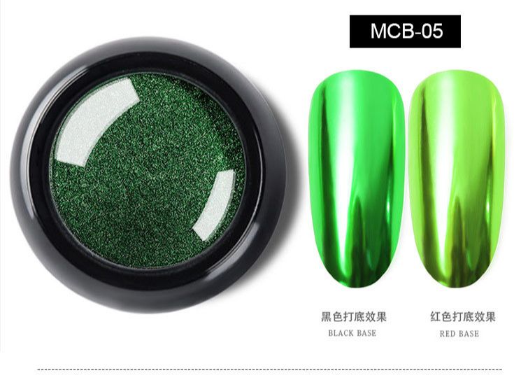 Bột tráng gương trang trí móng tay siêu sáng, siêu mịn shop nailart