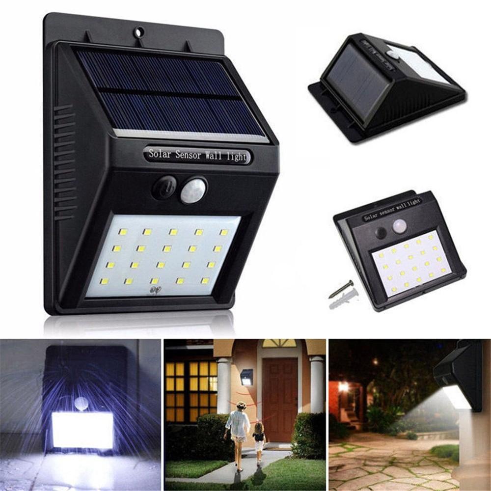 Đèn led - đèn led năng lượng mặt trời có cảm biến chuyển động - đèn cảm biến năng lượng mặt trời - đèn cảm biến thông minh năng lượng mặt trời