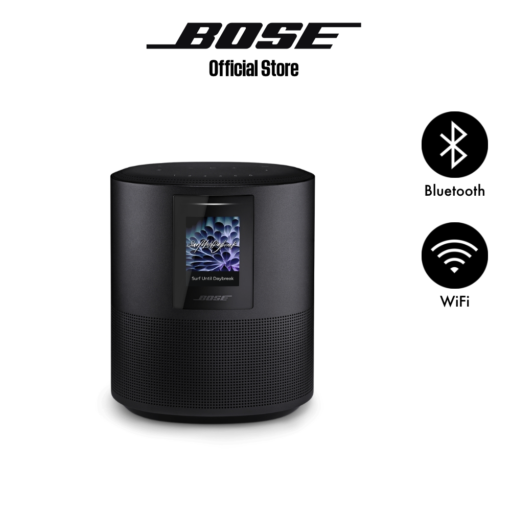 Bose Home Speaker 500 [CHÍNH HÃNG | TRẢ GÓP 0%]  Loa Bose Home Speaker 500 | Kết Nối Wifi - Bluetooth - APPLE AirPlay 2 | Streaming Spotify | Màn Hình LCD