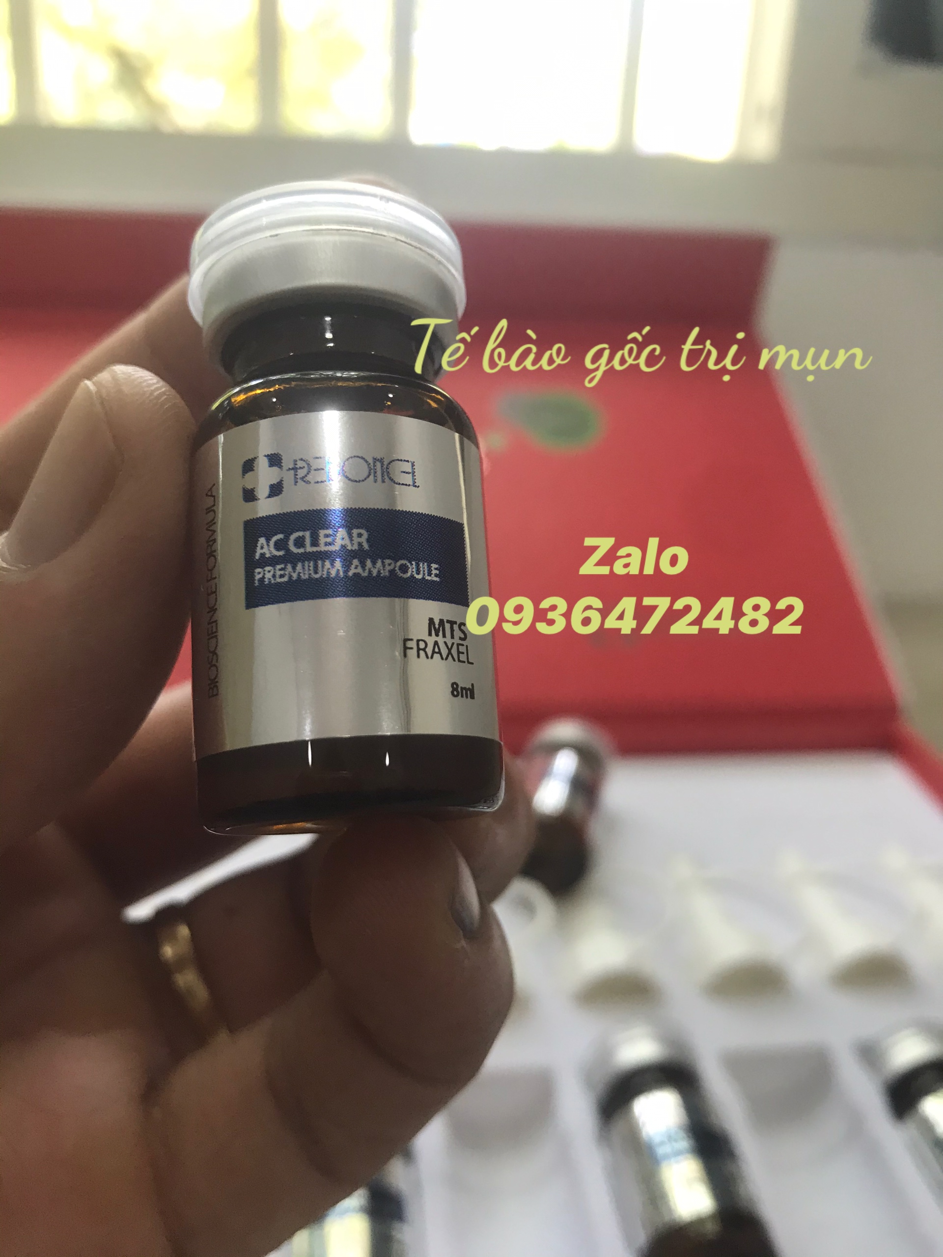 [HCM]1 LỌ Tế Bào Gốc Trị Mụn Chính Hãng Reboncell  Hàn Quốc