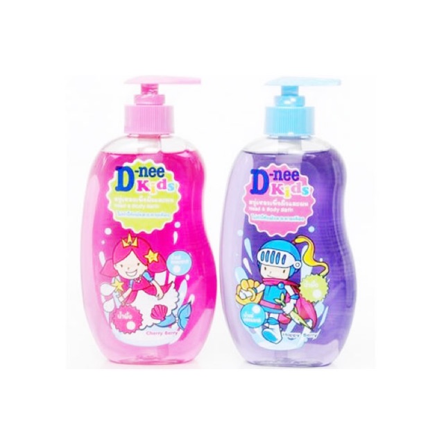 [HCM]SỮA TẮM GỘI TOÀN THÂN D NEE 400ML THÁI LAN
