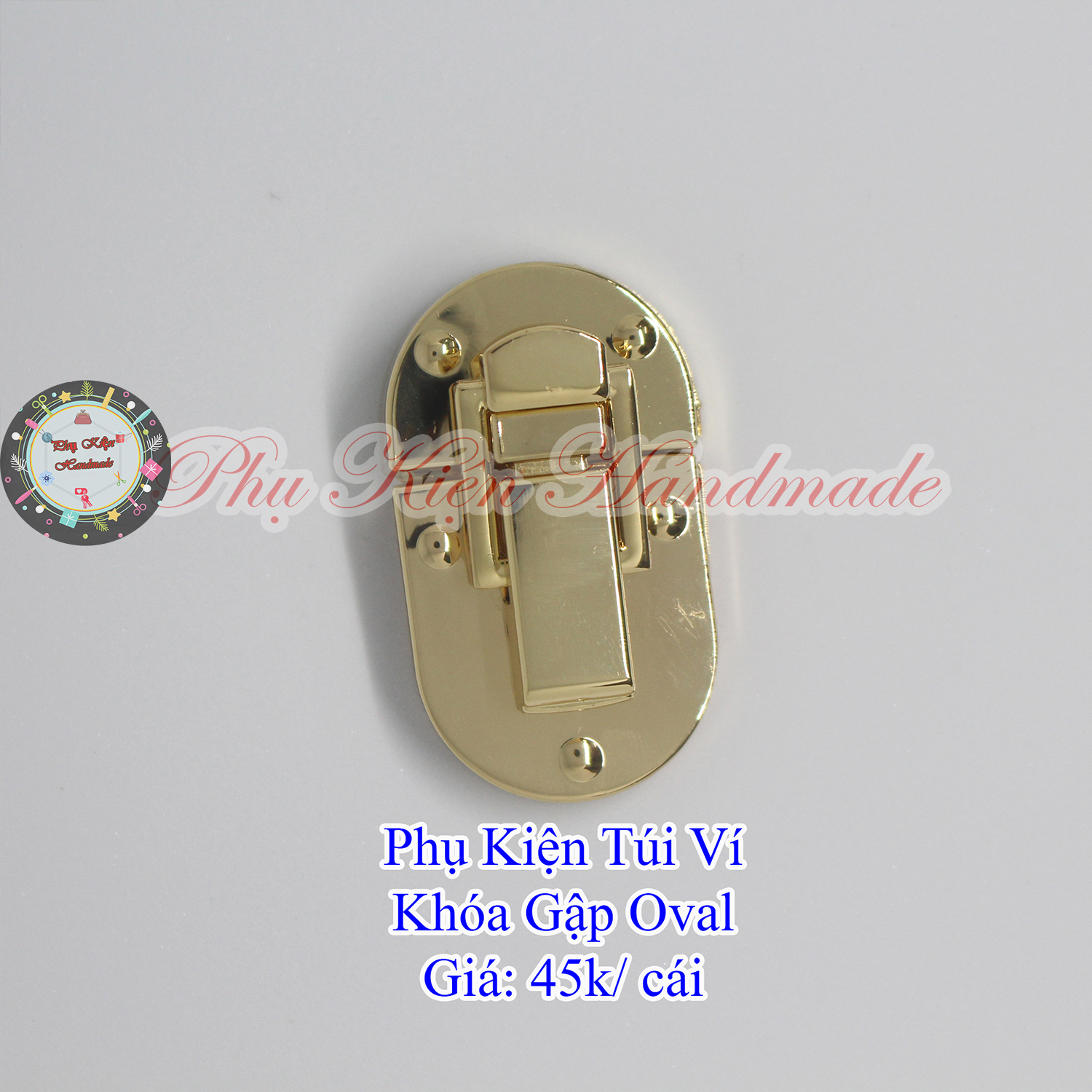 Khóa gập oval