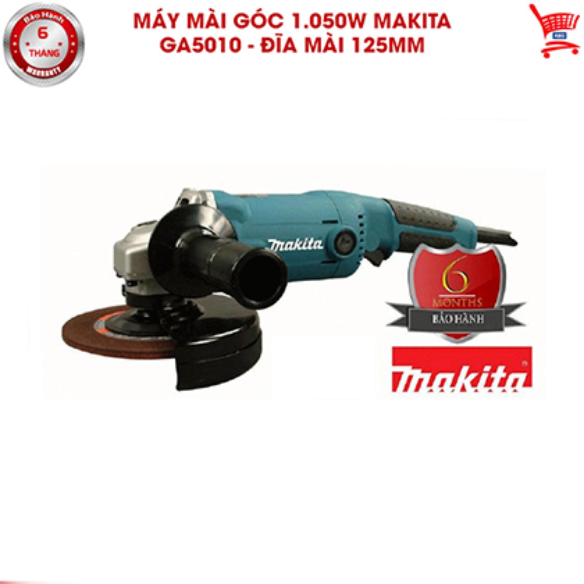 Máy mài góc 1.050W Makita GA5010 - Đĩa mài 125mm