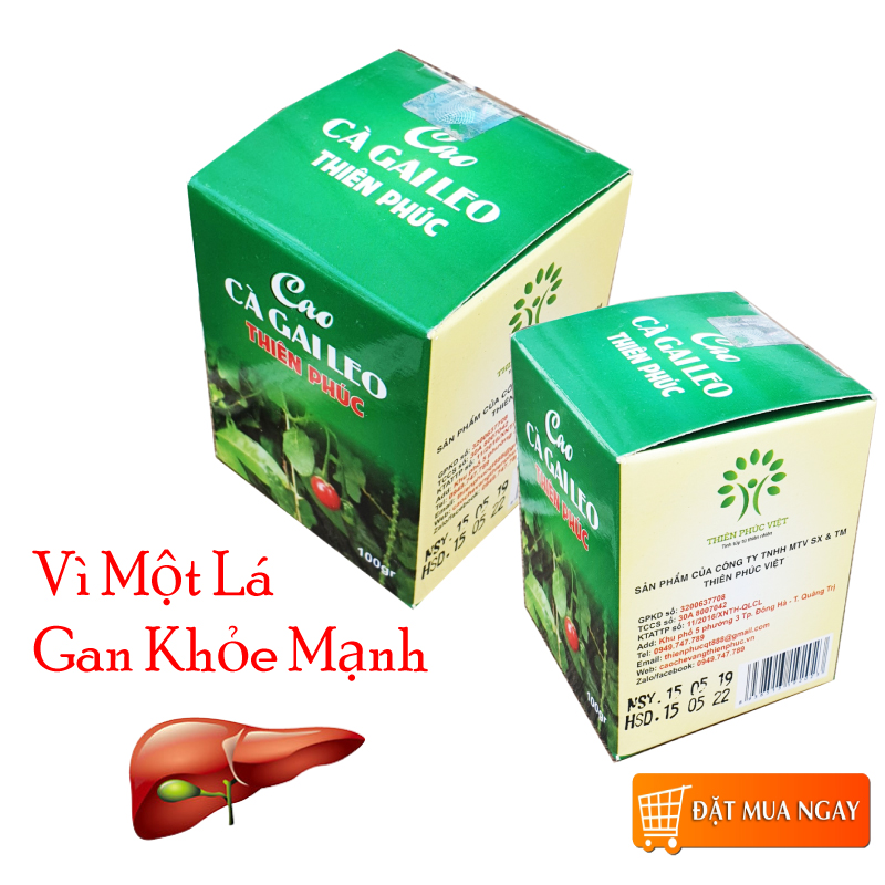 Cao cà gai leo 100g - tấn phát