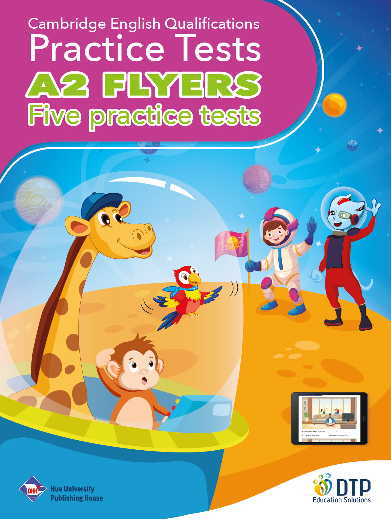 Sách - dtpbooks - a2 flyers - practice tests 1-5