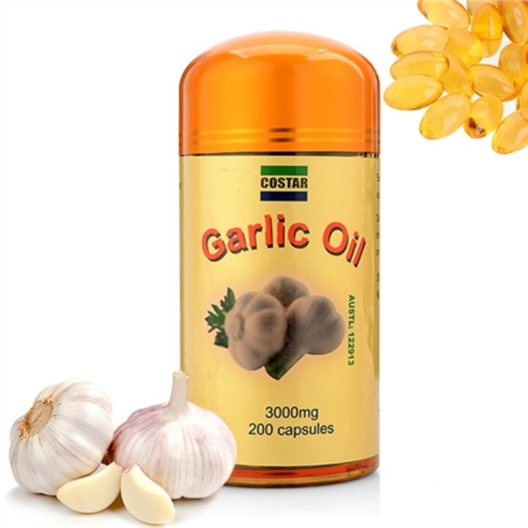 Viên uống tinh dầu tỏi Costar Garlic Oil 3000mg 200 viên của Úc