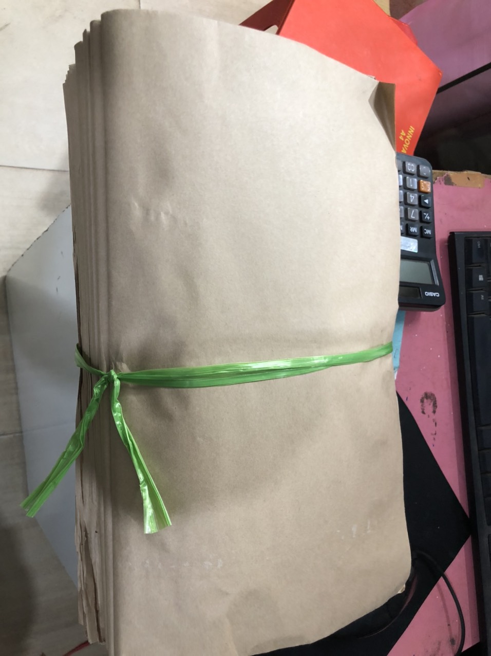 100 túi giấy xi măng kraft t5kg