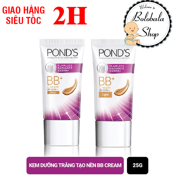Kem bb cream ponds dưỡng trắng tạo nền pond's 25g - hàng tặng