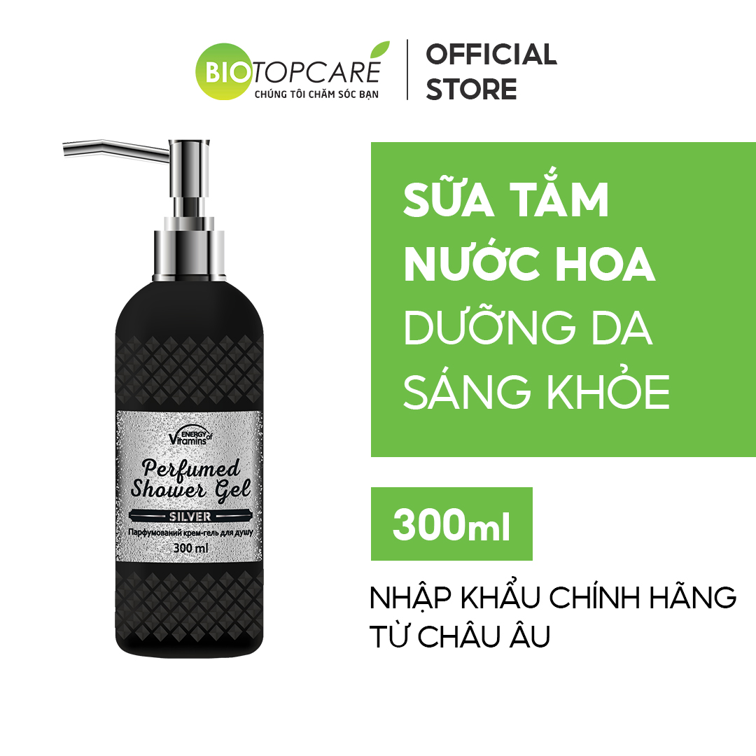 Gel tắm nước hoa Silver 300ml