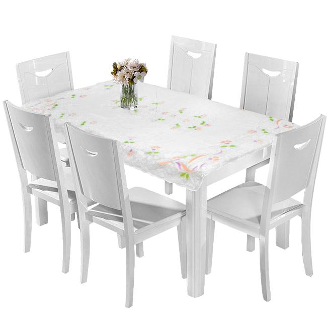 [HCM]Khăn trải bàn phong cách Châu Âu cao cấp (80cm x 120cm)