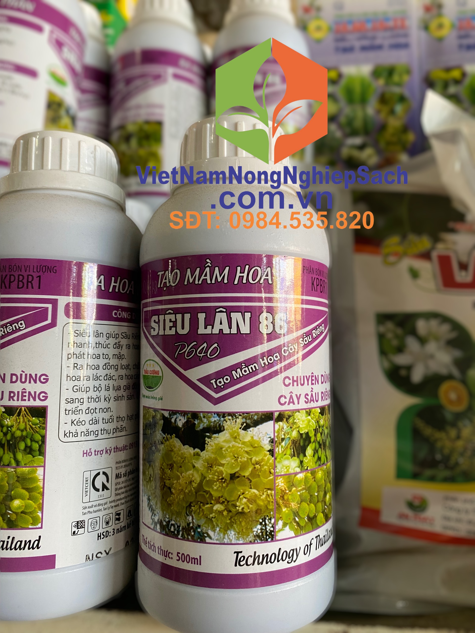 Siêu lân 86 - chuyên sầu riêng chai 500ml