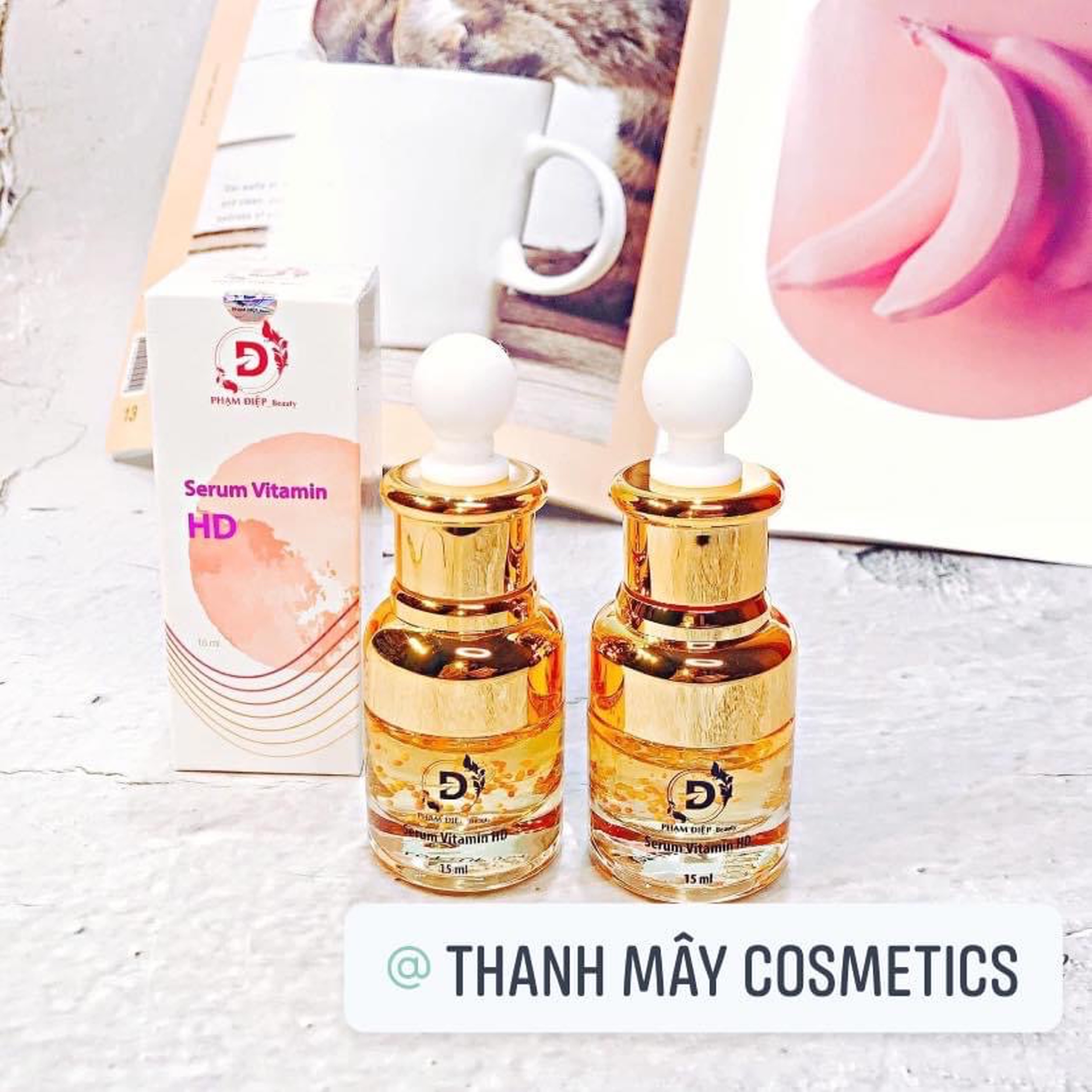 SERUM VITAMIN HD NGĂN NGỪA LÃO HOÁ GIÚP DA CĂNG BÓNG