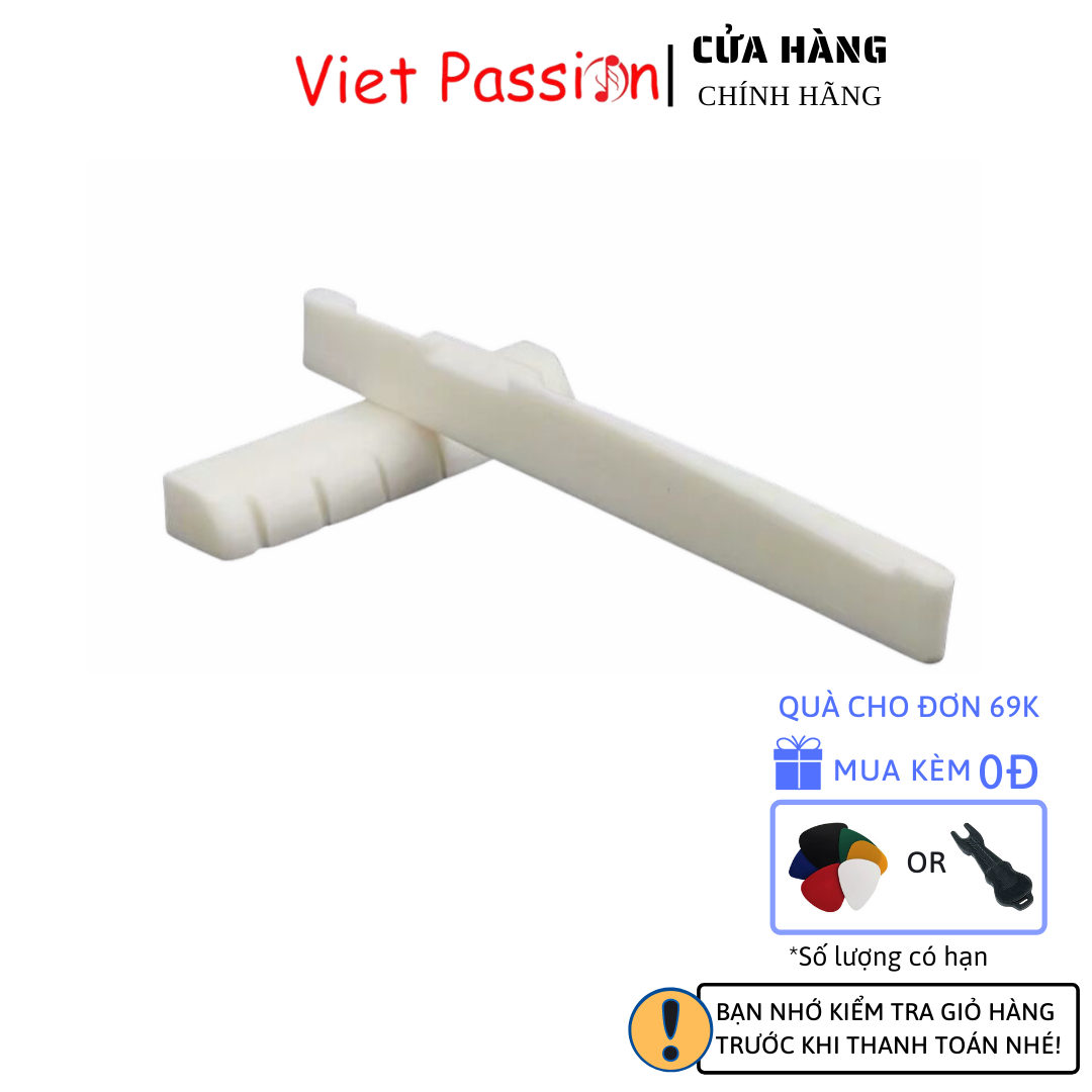 Ngựa, lược dành cho đàn guitar acoustic, đàn dây sắt chất lượng Viet Passion