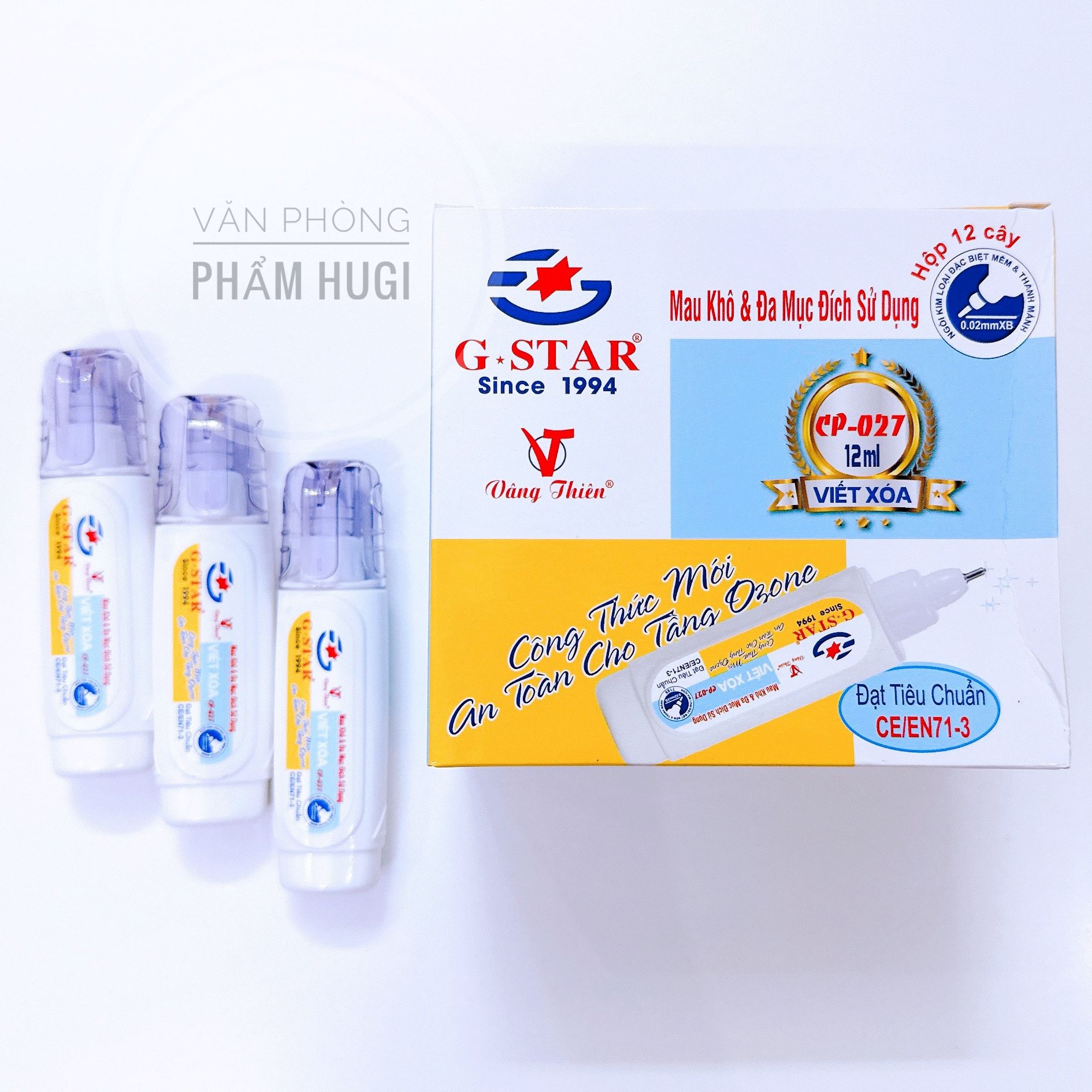 Bút xóa nước gstar cp-027 thể tích 12ml loại tốt