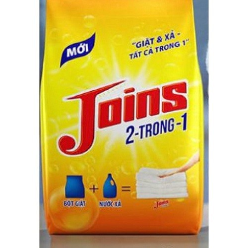 Bột giặt xả 2in1 Joins 800gr