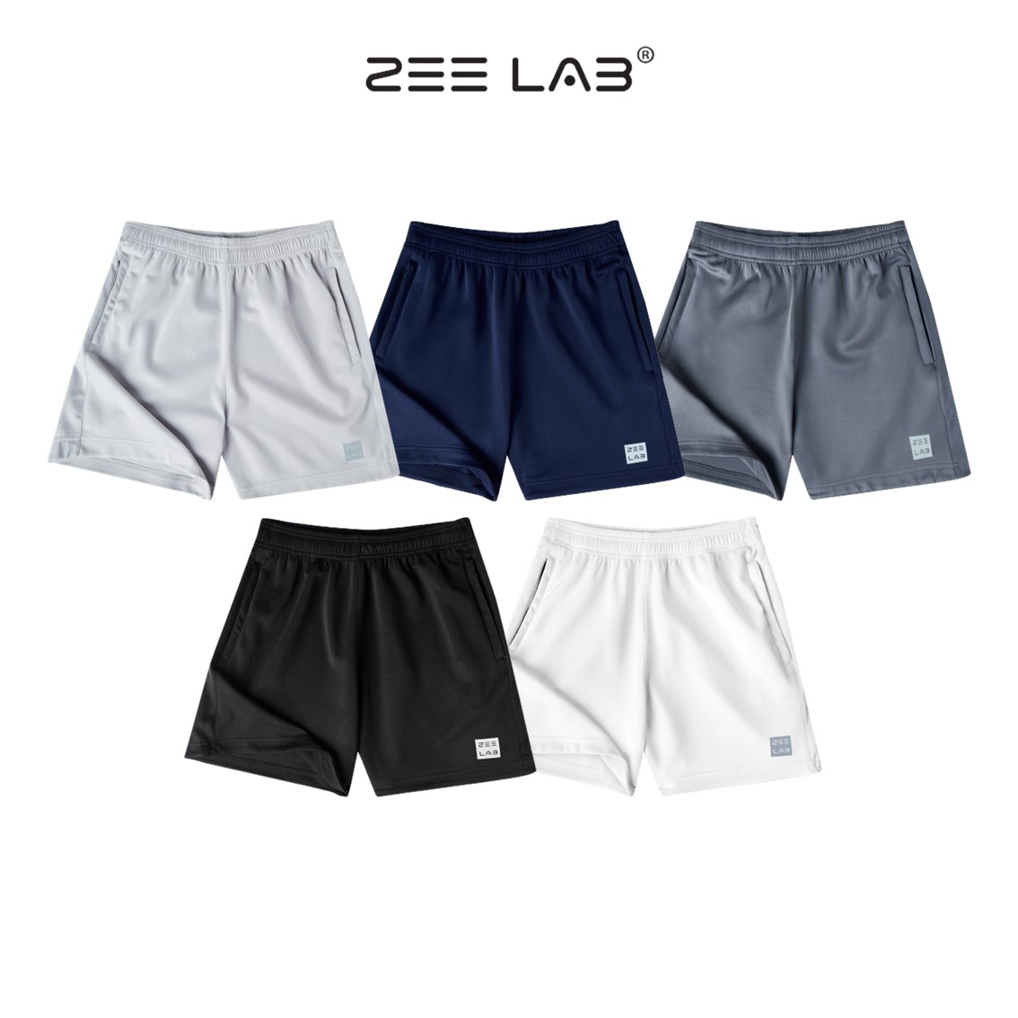 Quần đùi nam thun lạnh dày đẹp LOGO IN NHIỆT DẠ QUANG, quần thể thao nam, Quần Đùi Tập Gym Nam co giãn tốt, thoáng mát thoải mái ZEELAB - ZL16