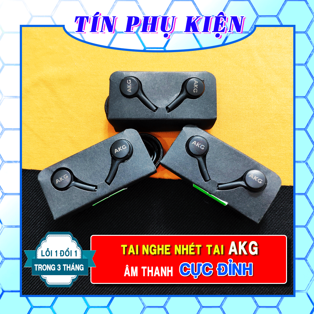 TAI NGHE NHÉT TAI SAMSUNG AKG JACK 3.5MM CÓ MÚT CHỐNG ỒN CHUẨN HD-AUDIO
