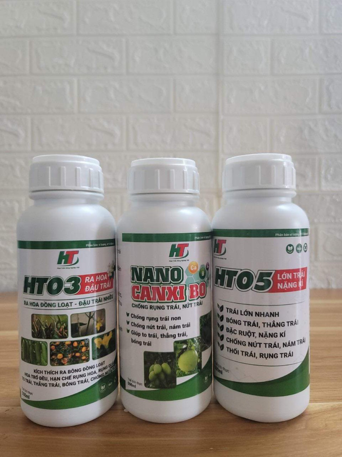 BỘ 3 DƯỠNG QUẢ: giúp ra hoa đồng loạt, chống rụng hoa, rụng trái, to trái, chống nứt trái, thối trái,...
