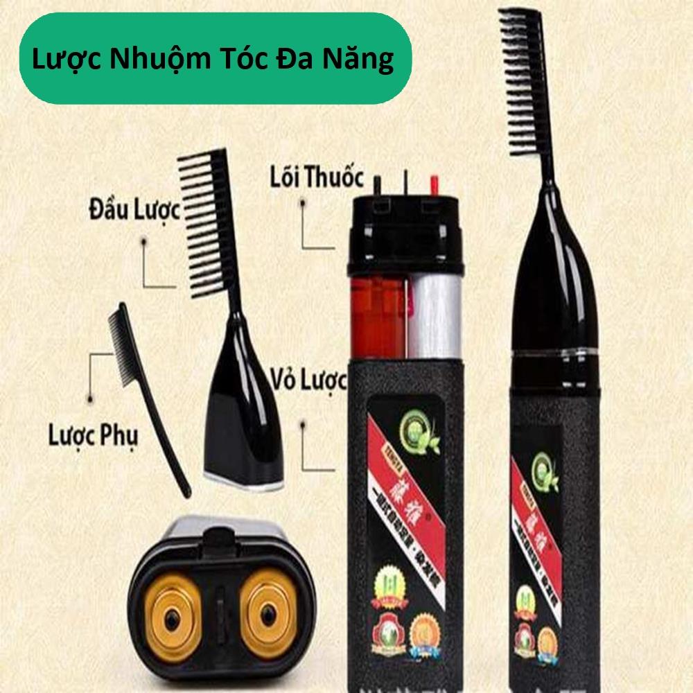 Máy làm tóc đa năng, lược nhuộm tóc, lược nhuộm tóc thảo dược thông minh tengya, tặng thuoc nhuộm, chất liệu thảo dược không độc hại, nhuộm đều màu tóc chỉ trong 3 phút