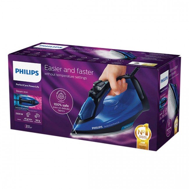 Bàn ủi hơi nước thông minh 2500W Philips GC3920