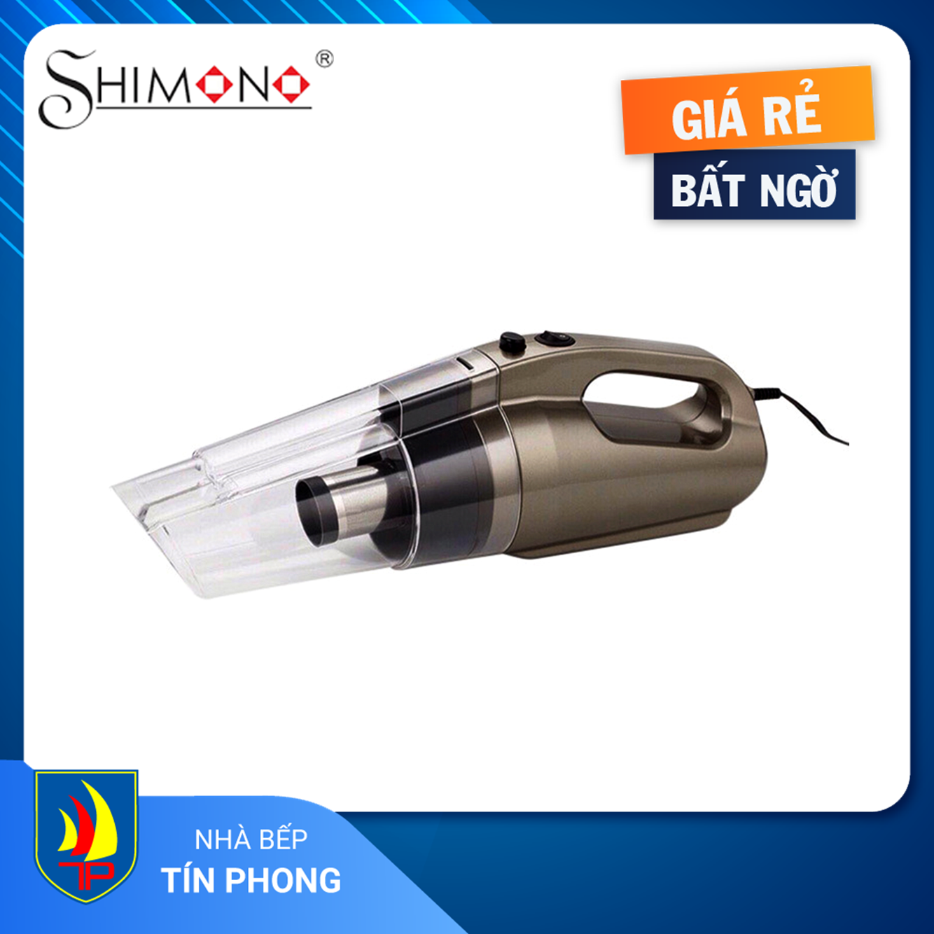 [HCM]MÁY HÚT BỤI SHIMONO SVC1017