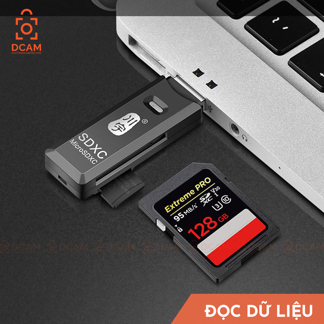Đầu đọc thẻ sd giá rẻ - tốc độ tối đa 480mbps