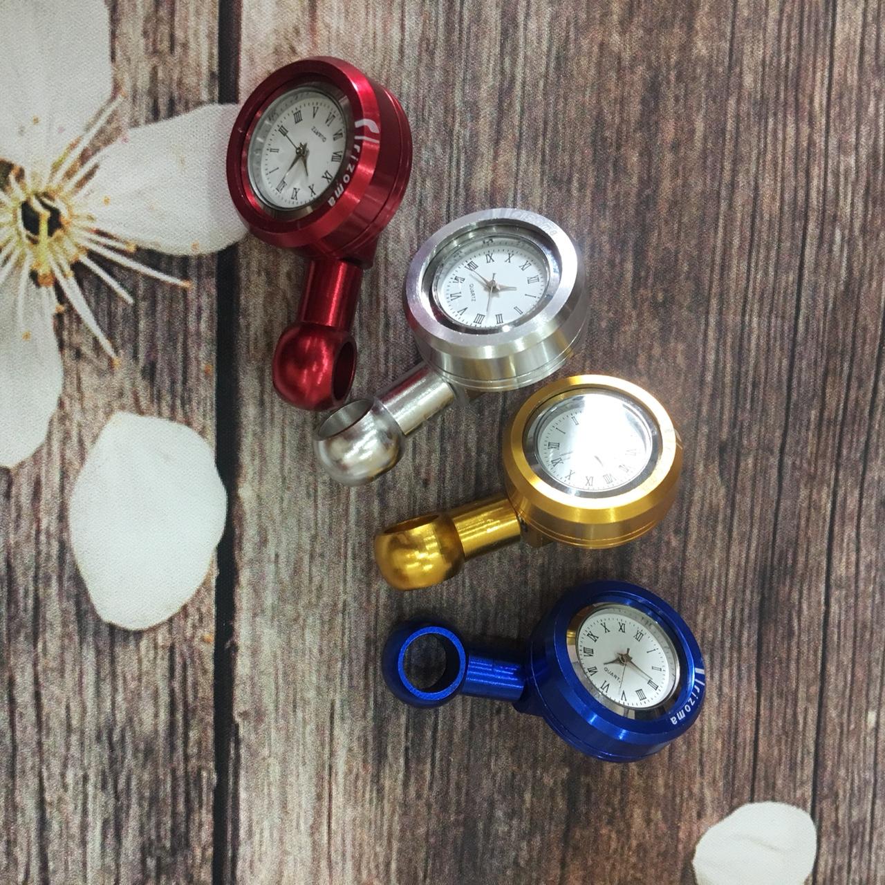 Đồng hồ ốc kiểu Taiwan, trang trí, làm đẹp, xem giờ- màu ngẫu nhiên