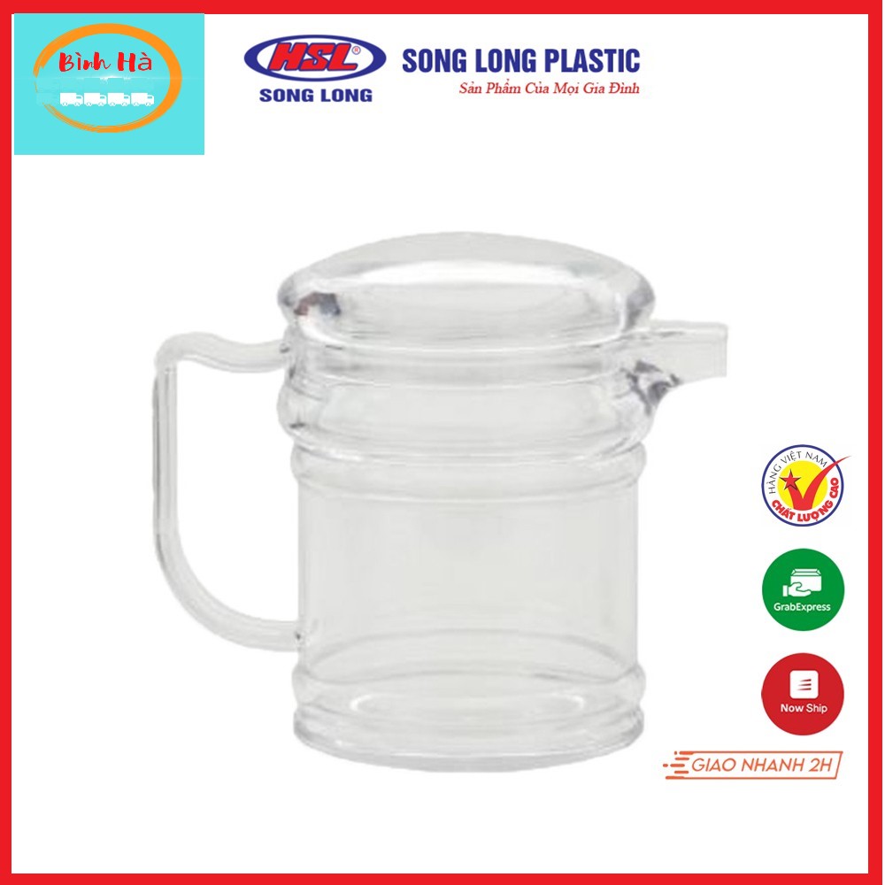 Bình nhựa có vòi đựng dầu ăn, nước mắm 2534 Song Long