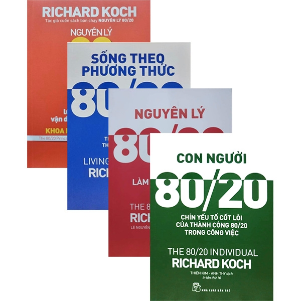 Fahasa - bộ sách nguyên lý 80/20