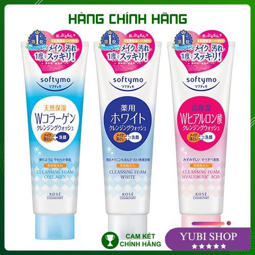 Sữa rửa mặt softymo của nhật hàng auth - sữa rửa mặt kose softymo cleansing wash - yubi shop
