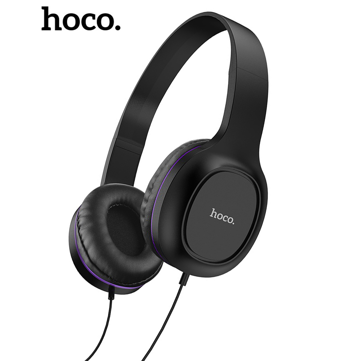 Tai nghe chụp tai Hoco W24 headphone nghe hay