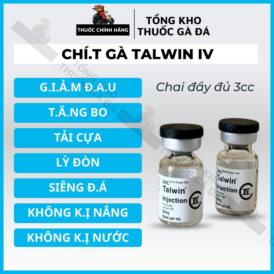 Lọ Talwin IV - Cho Gà Nòi & Tre – Sung Mạnh, Bo Khủng, Gi.ả.m Đ.au